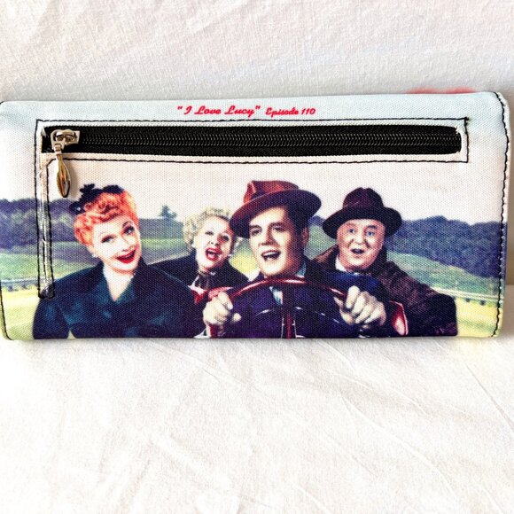 I Love Lucy Wallet, "California, Here We Come!" Episode 110 Trifold, Rare, EUC! - Picture 3 of 14